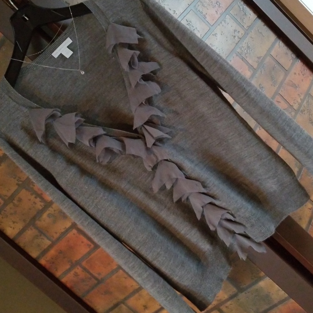💐Ruffle Front Cardigan🌿